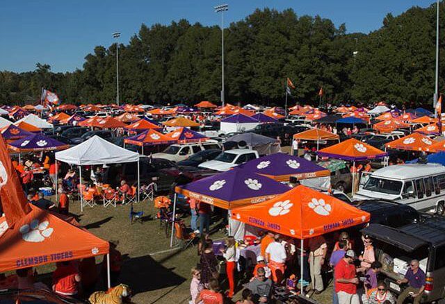 canopy popup tents clemson tailgate 2017