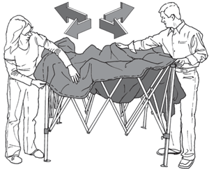 how to setup a pop up canopy tent