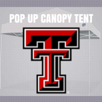 texas tech tailgate canopy tent ez pop up ncaa logo