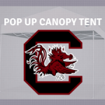 south carolina gamecocks pop up tailgate canopy tent