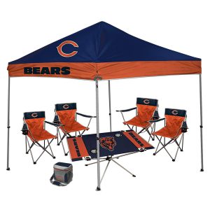 CHICAGO BEARS Football Pop Up Canopy Tent for Sale