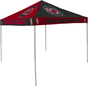 south carolina gamecocks canopy tent for sale for tailgating or at the beach use and fun.