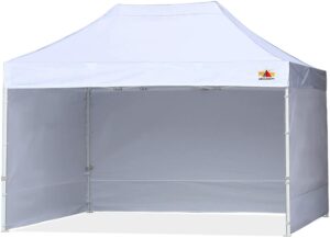 This is a canopy tent 10x15. Many colors available. Logo free.
