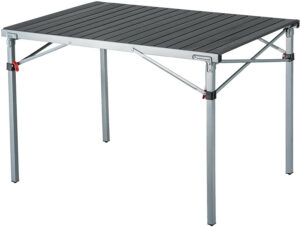 Portable grill table for tailgating, camping or picnics. Click image to purchase on amazon.com