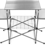 portable grill table perfect for camping, tailgating or picnics. click image to buy on amazon.com