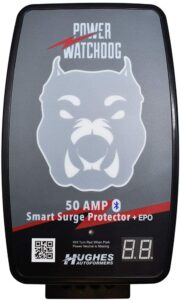 best rv surge protector to protect your camper from unstable power grids. click image to buy at amazon.com.