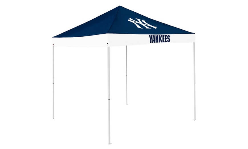 New York Yankees canopy tent available for sale. click image to buy now.