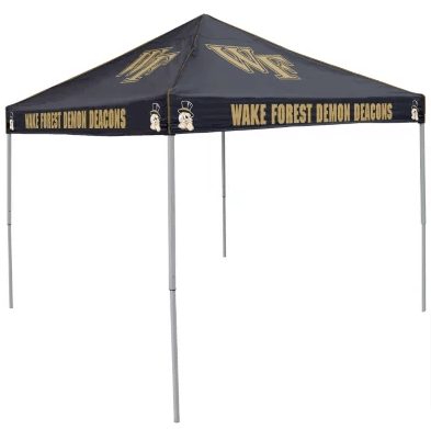 wake forest canopy tent available for sale. click image to learn more.